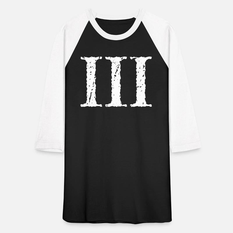 Roman Numeral 3 Iii ~ Three