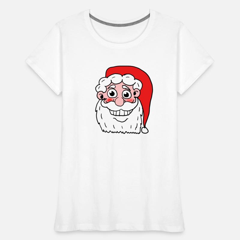 rosy cheeks Santa