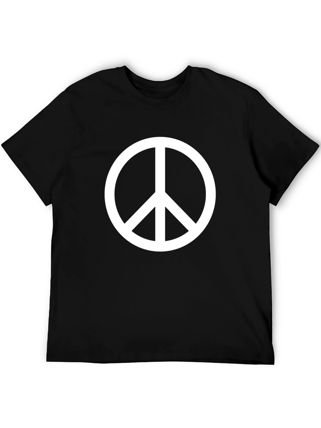Peace Sign Black T-Shirt