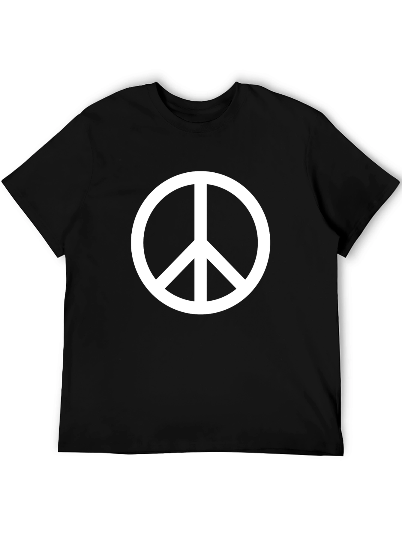 Peace Sign Black T-Shirt