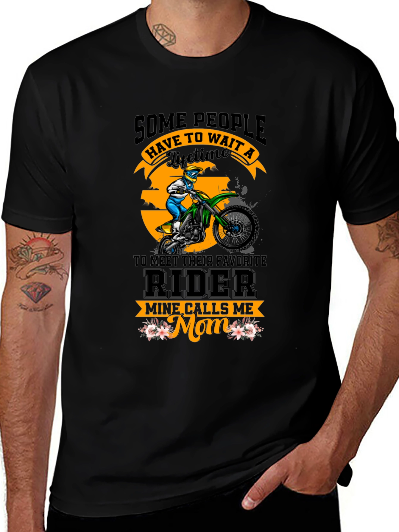 Dirt Bike Mom T-Shirt - Motorcycle Rider Tee