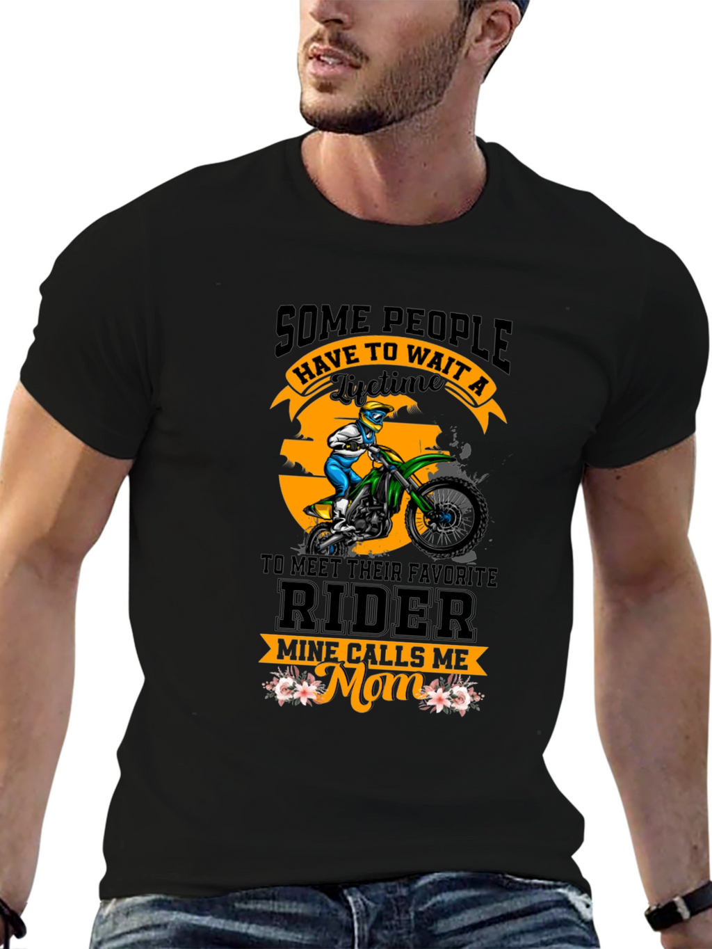 Dirt Bike Mom T-Shirt - Motorcycle Rider Tee