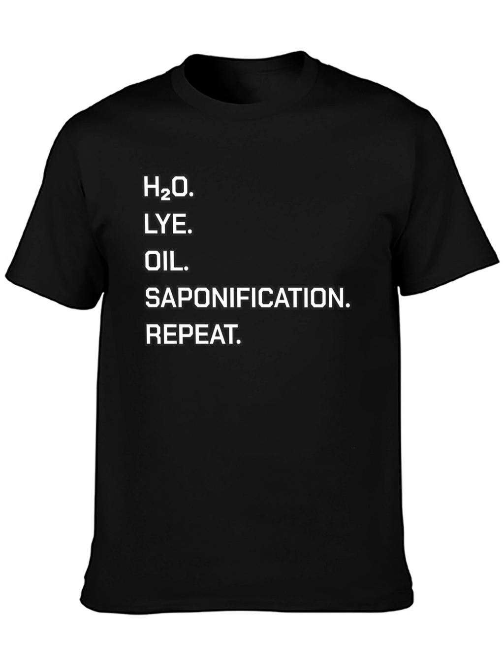 Saponification T-Shirt - Science Soap Making Tee