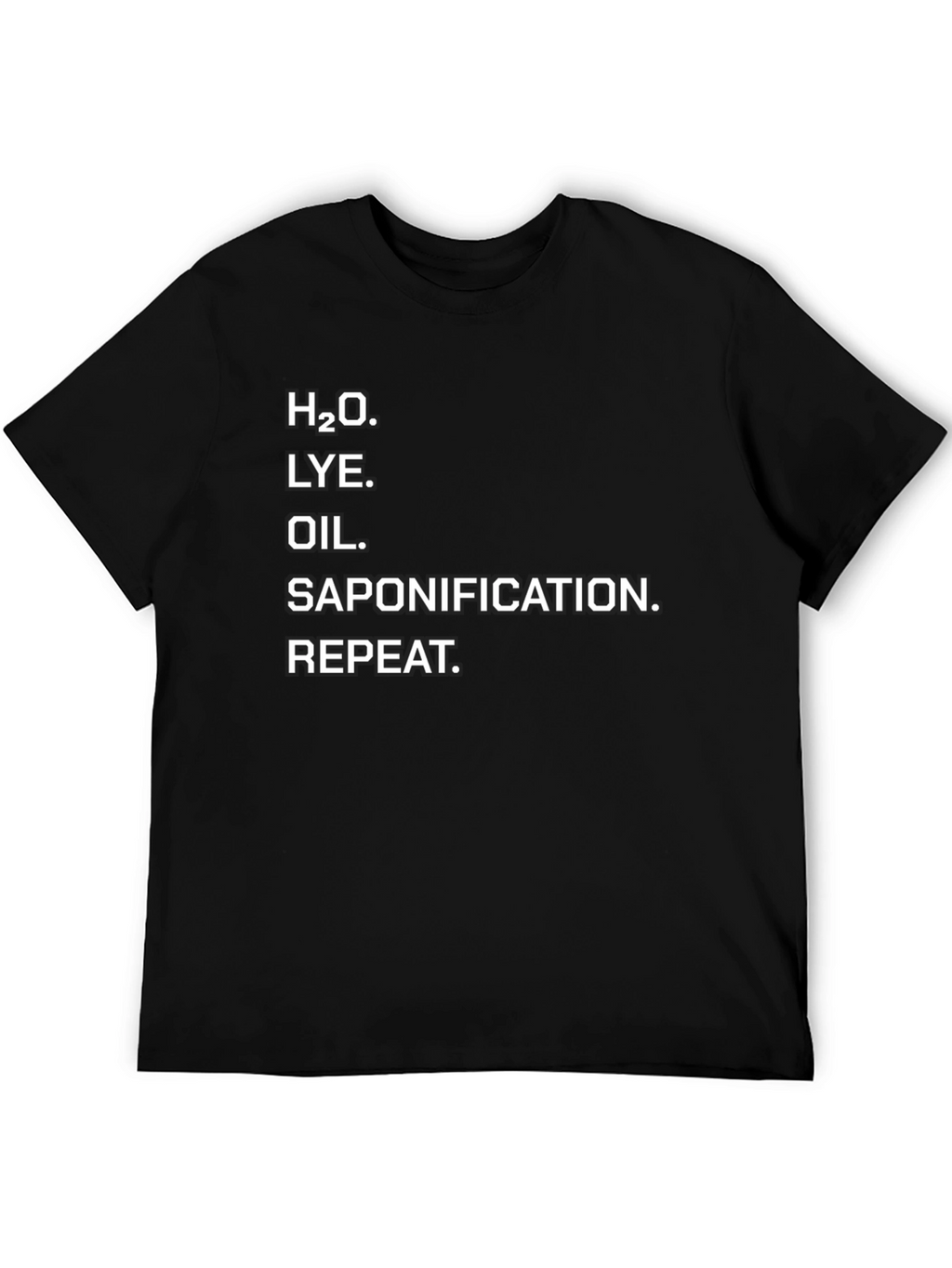 Saponification T-Shirt - Science Soap Making Tee