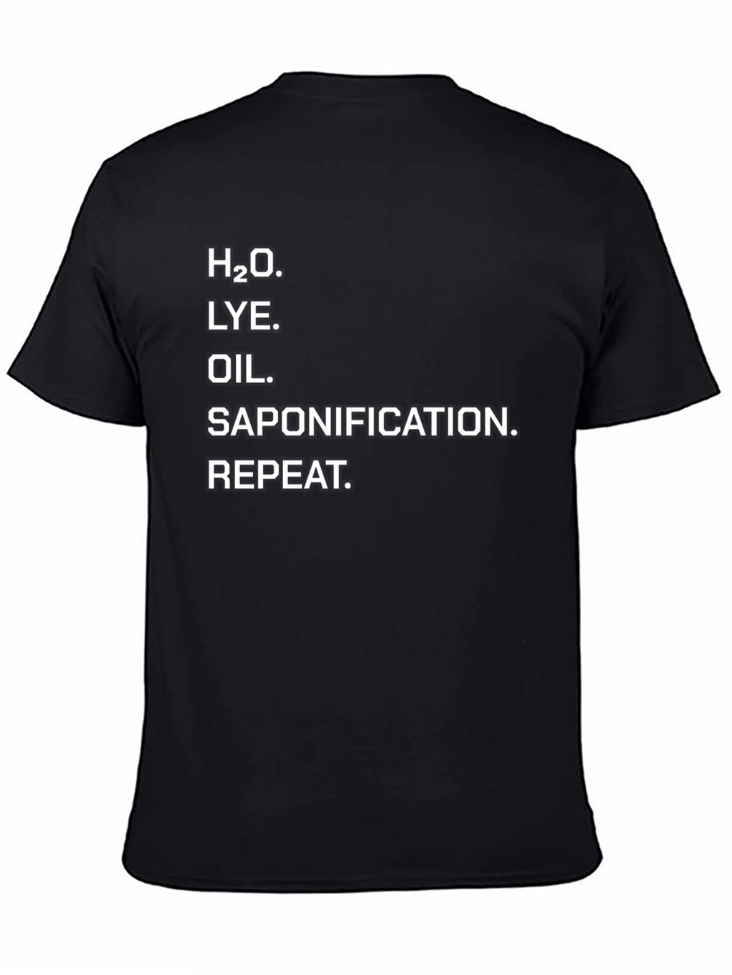 Saponification T-Shirt - Science Soap Making Tee