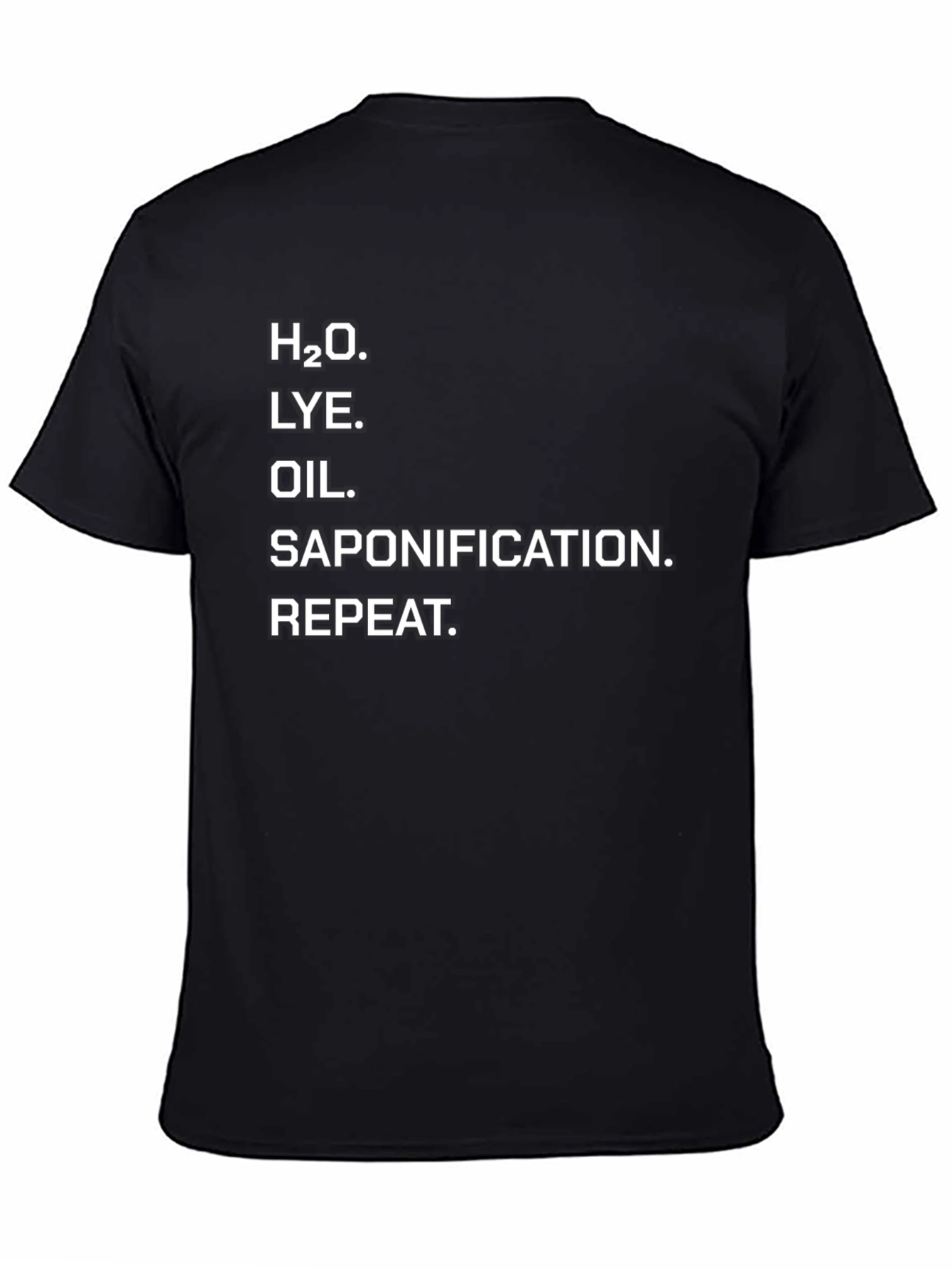 Saponification T-Shirt - Science Soap Making Tee
