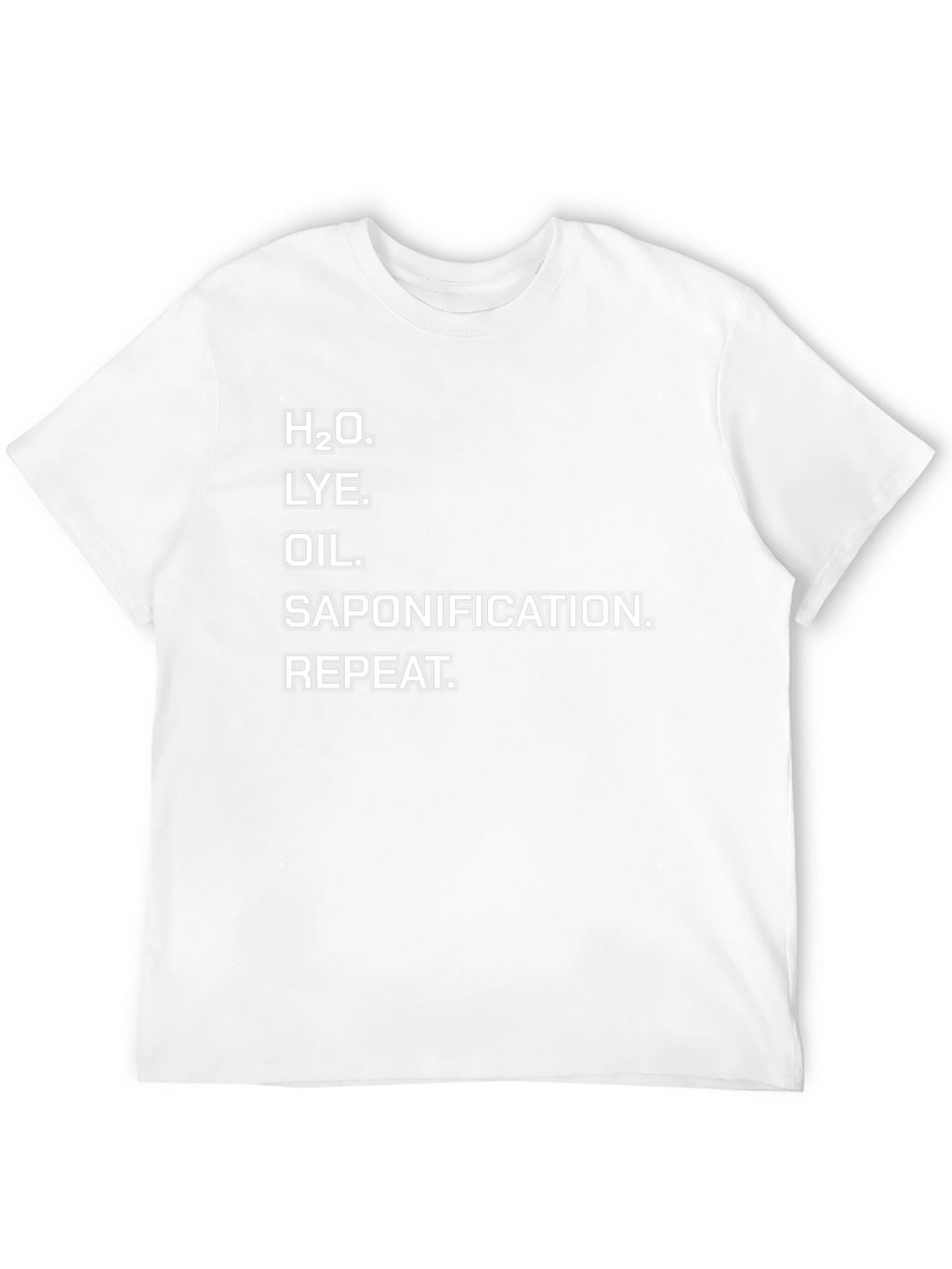 Saponification T-Shirt - Science Soap Making Tee