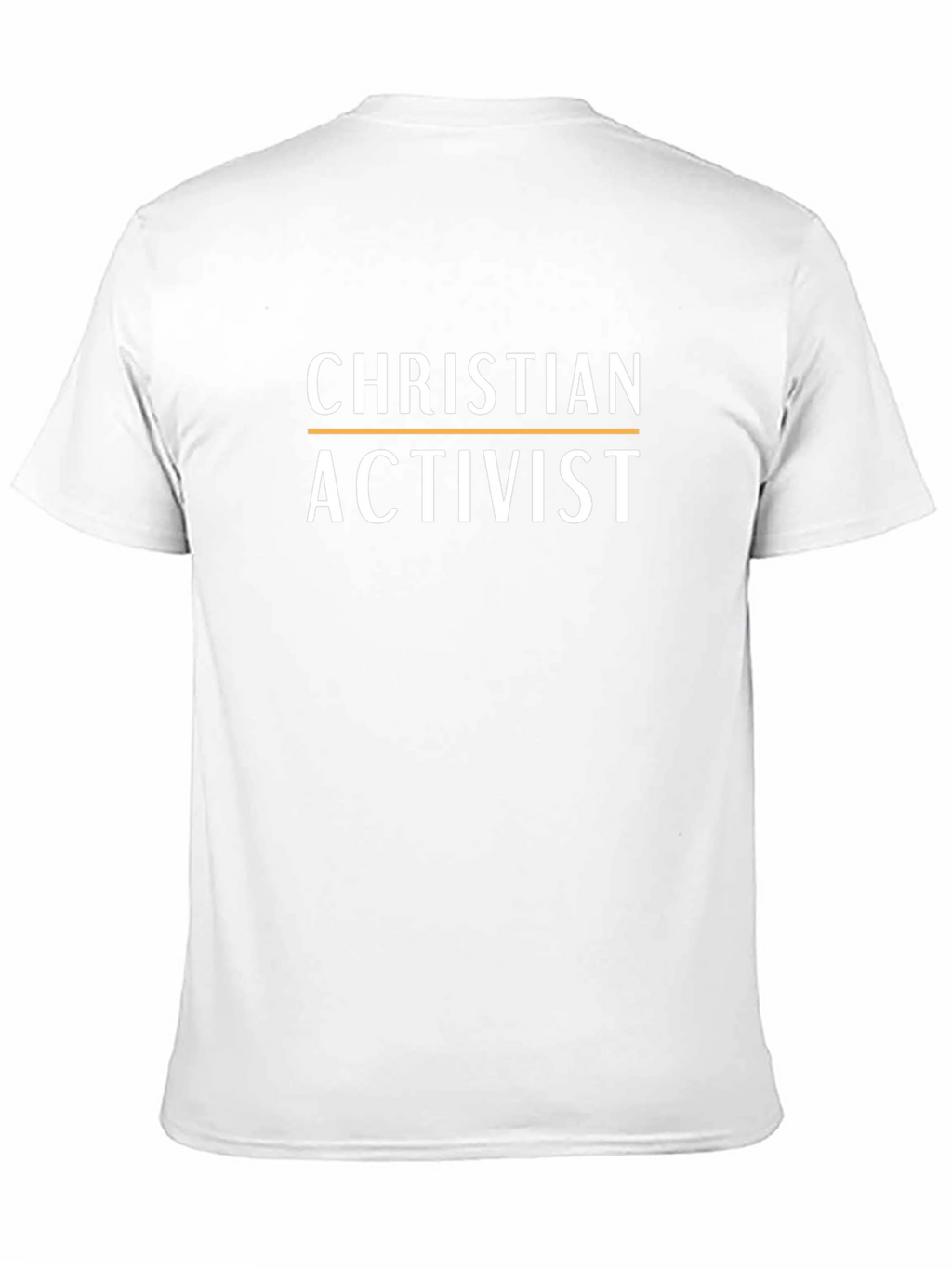 Christian Activist Black Graphic T-Shirt