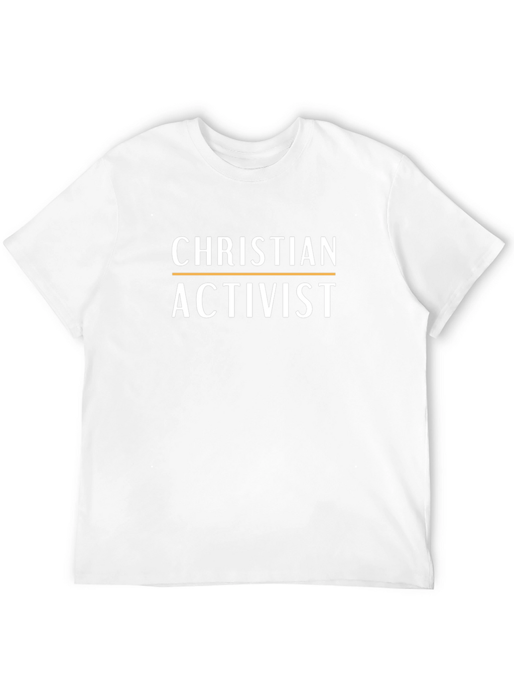 Christian Activist Black Graphic T-Shirt