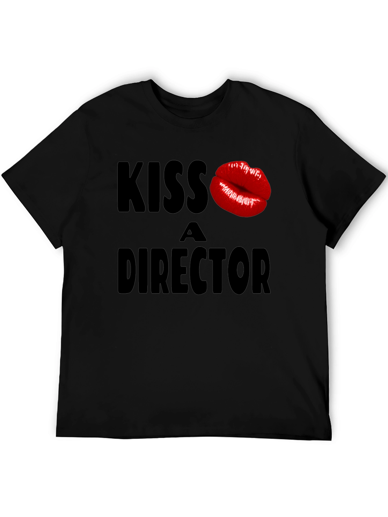 Kiss A Director T-Shirt - Funny Movie Film Crew Gift