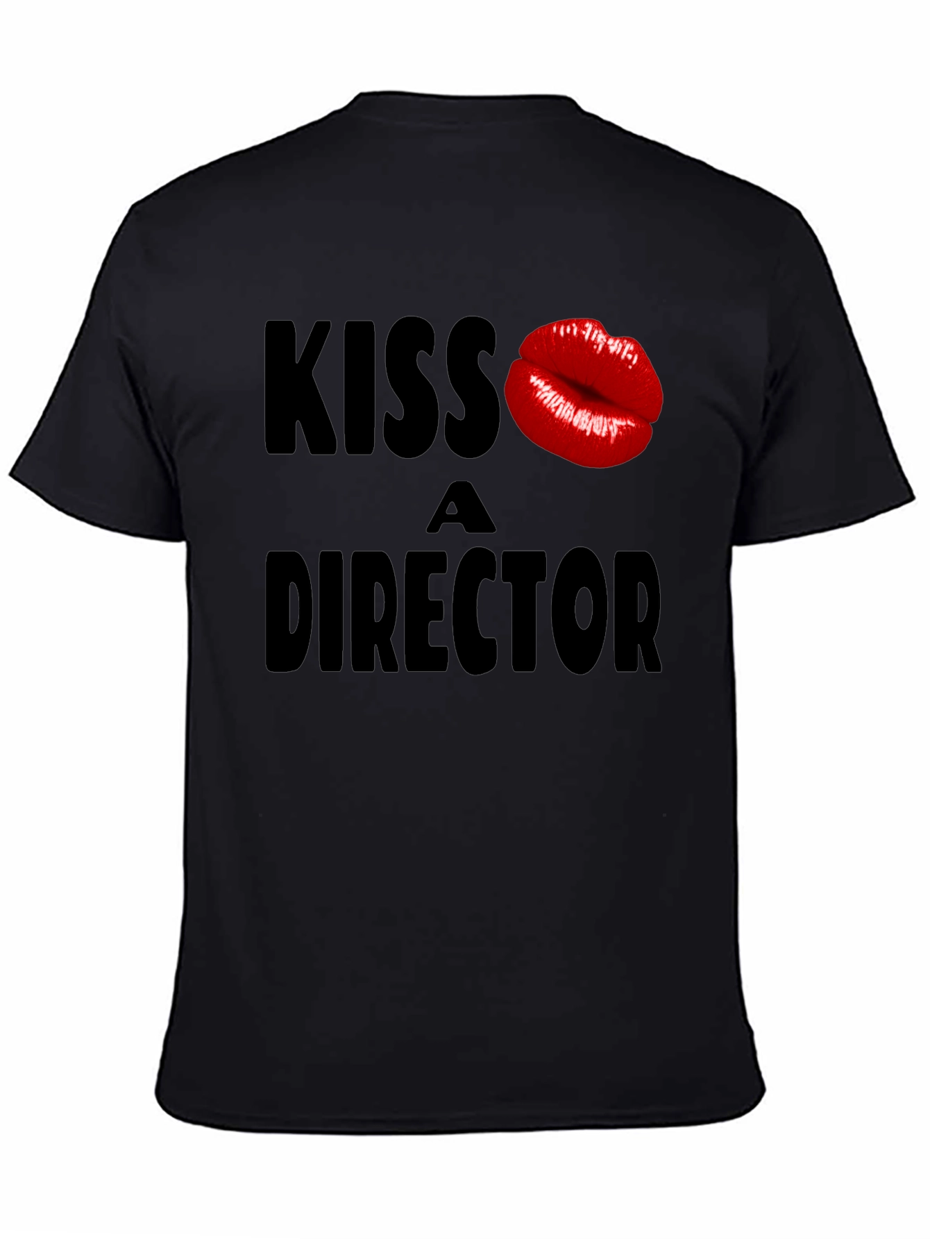 Kiss A Director T-Shirt - Funny Movie Film Crew Gift
