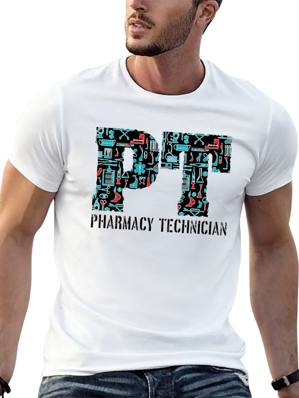 Pharmacy Technician T-Shirt - Medical Professional Tee