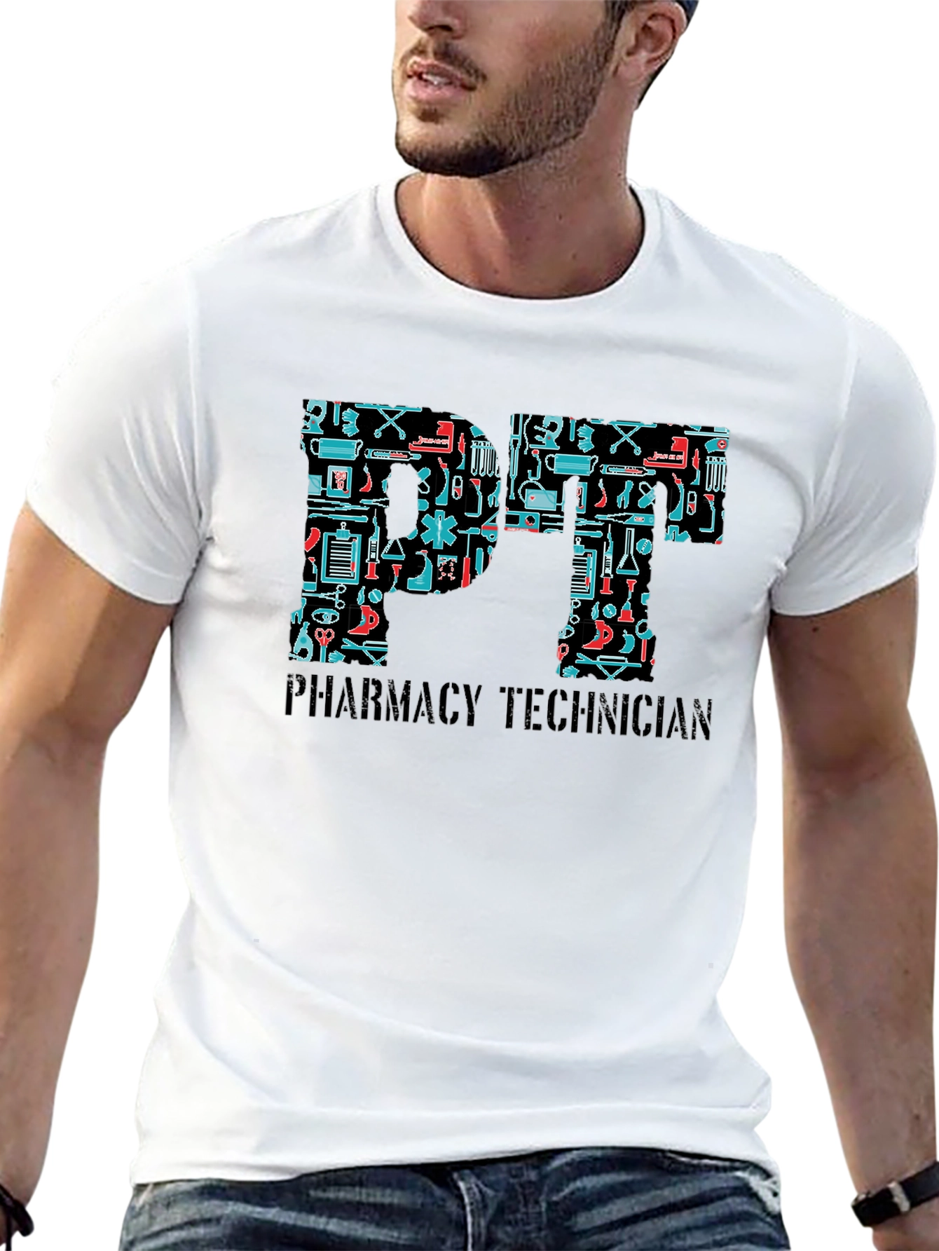Pharmacy Technician T-Shirt - Medical Professional Tee