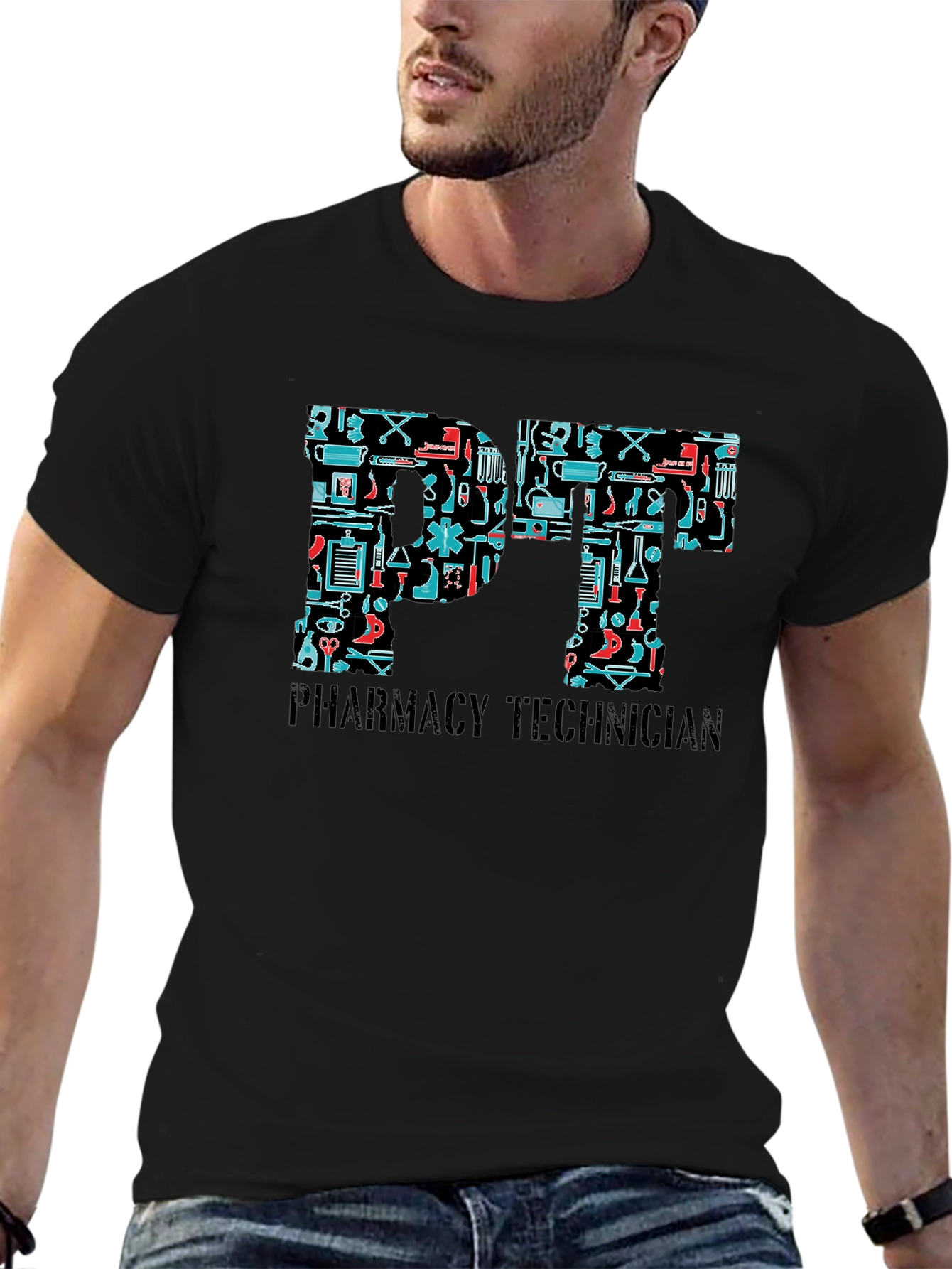 Pharmacy Technician T-Shirt - Medical Professional Tee