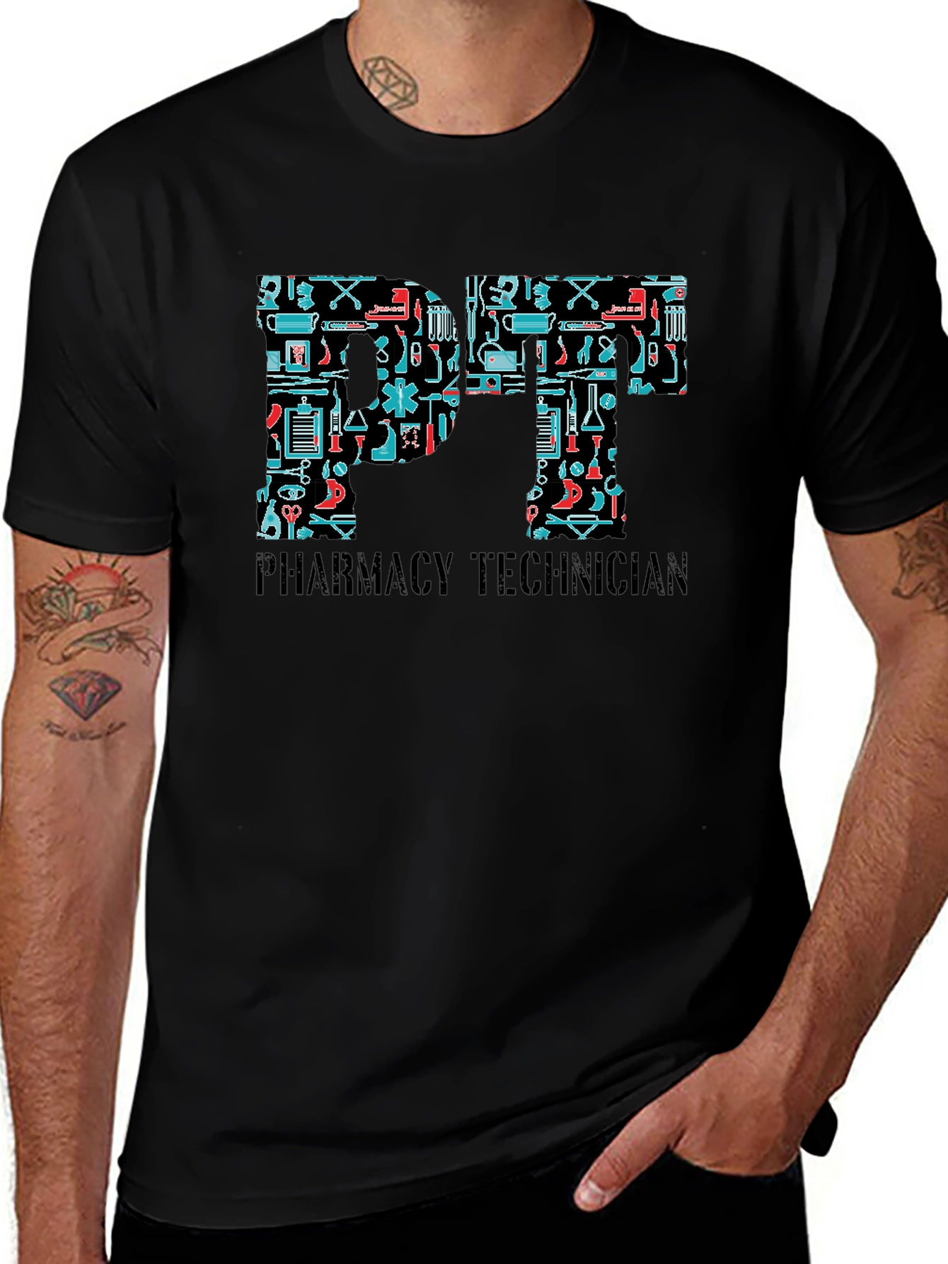 Pharmacy Technician T-Shirt - Medical Professional Tee