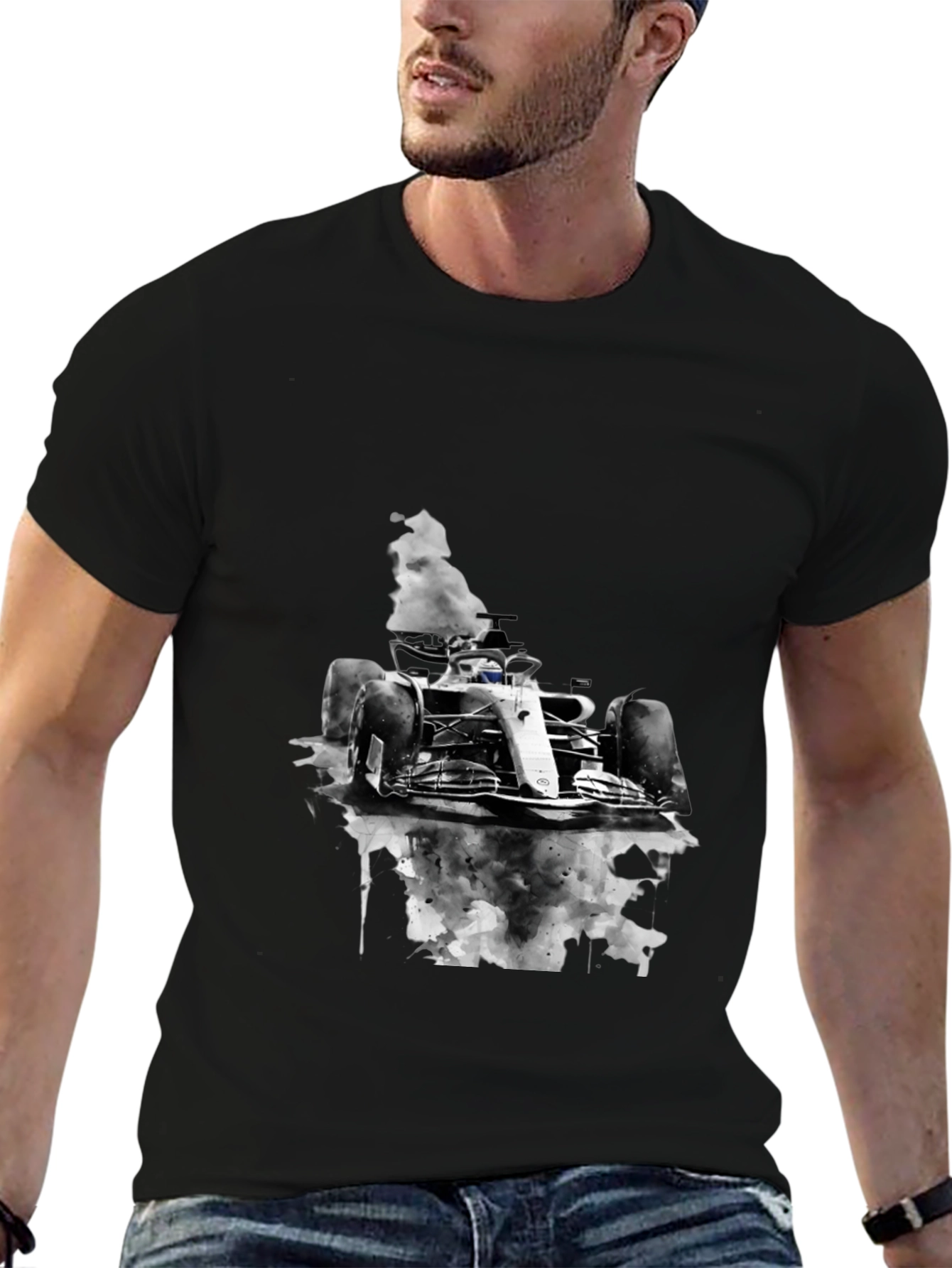 Formula One Race Car Graphic Tee