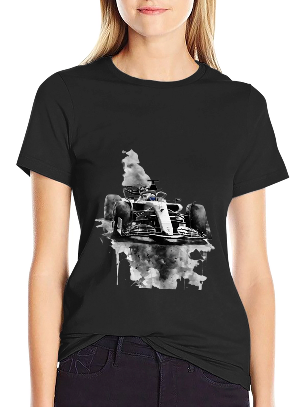 Formula One Race Car Graphic Tee
