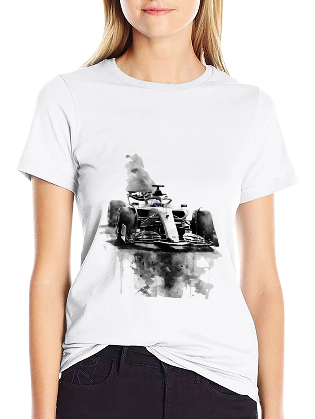 Formula One Race Car Graphic Tee