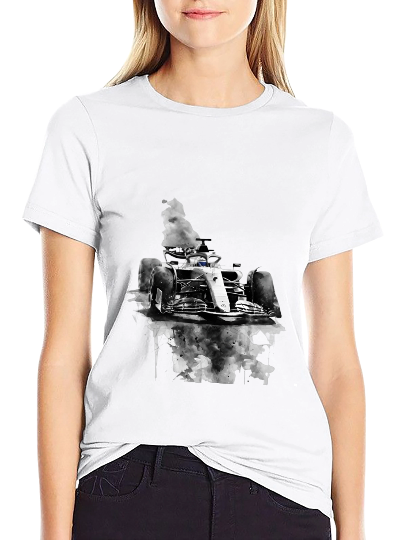 Formula One Race Car Graphic Tee