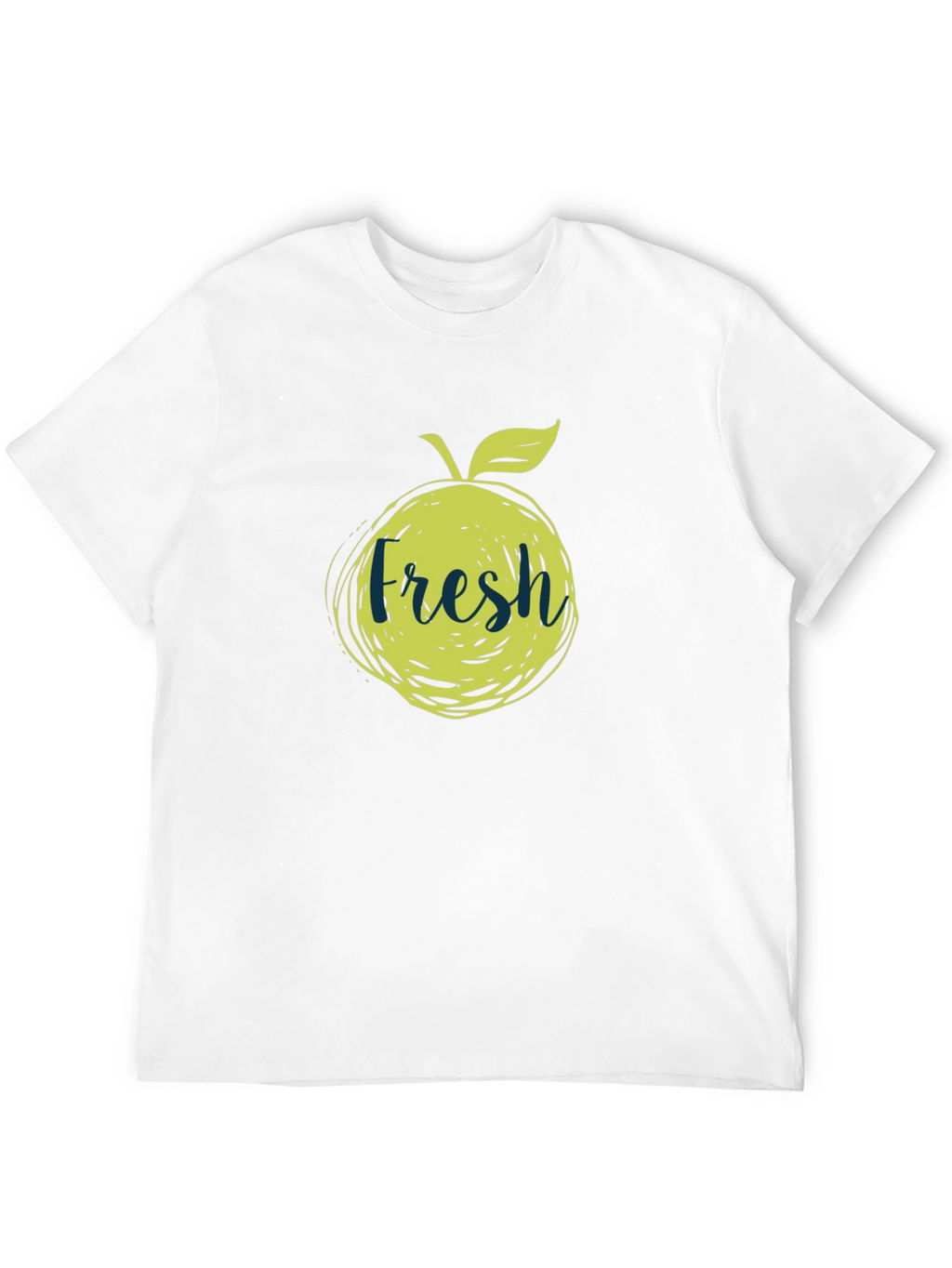 Fresh Fruit Graphic Tee - Stylish Black T-Shirt
