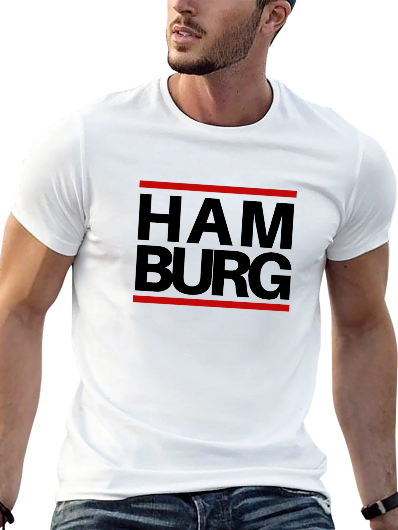 Hamburg Graphic Tee - Stylish City Pride