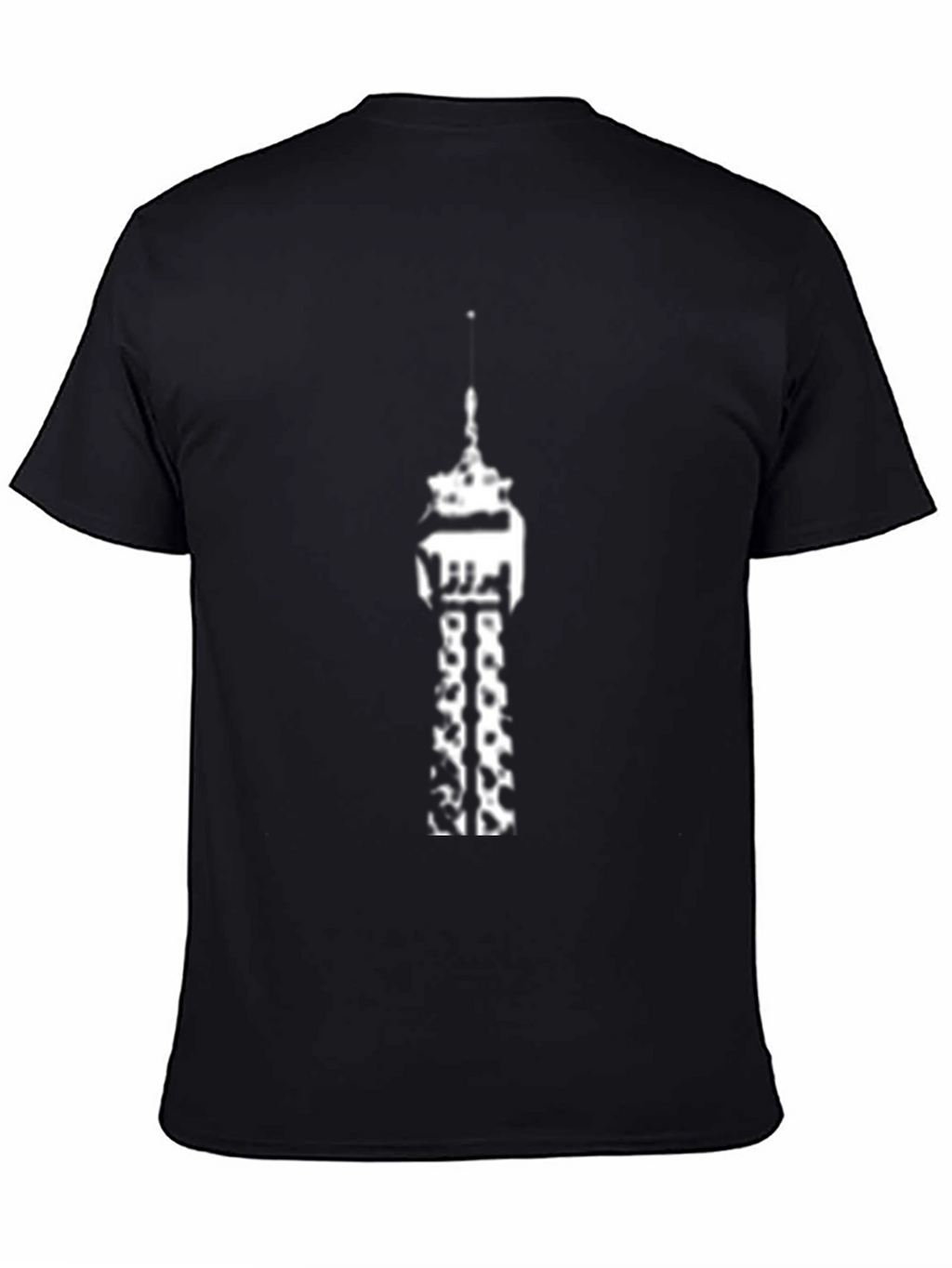 Tower Graphic Black T-Shirt