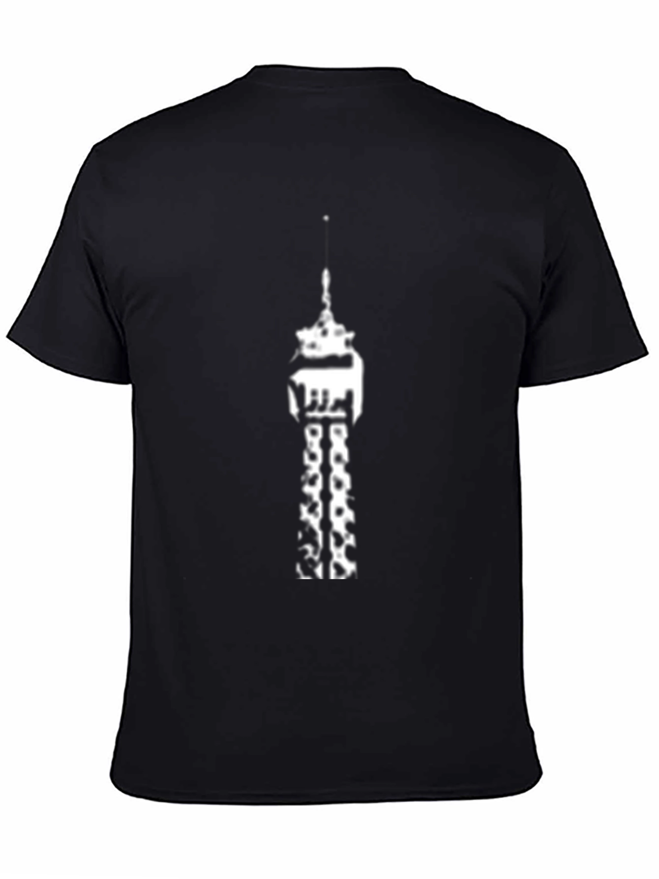 Tower Graphic Black T-Shirt