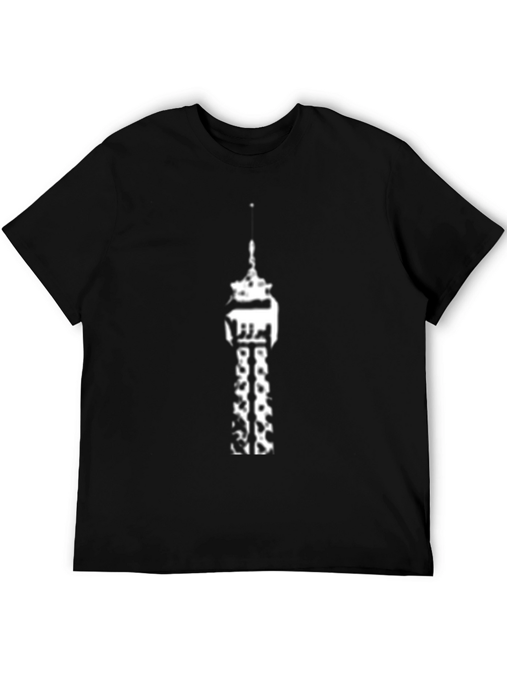 Tower Graphic Black T-Shirt