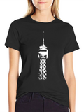 Tower Graphic Black T-Shirt