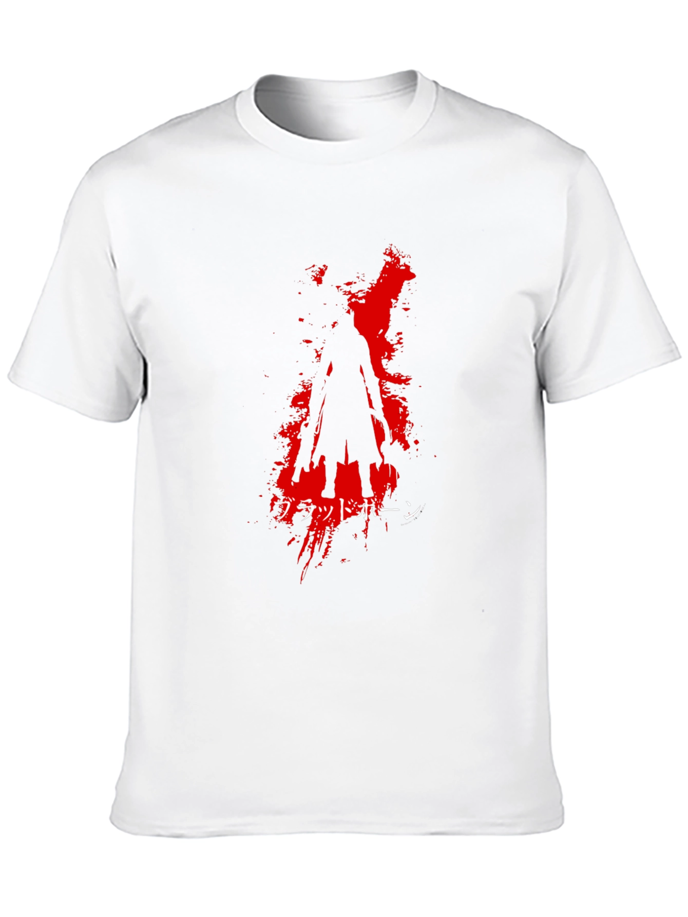 Bloodborne Graphic Tee - Hunter Silhouette Black T-Shirt