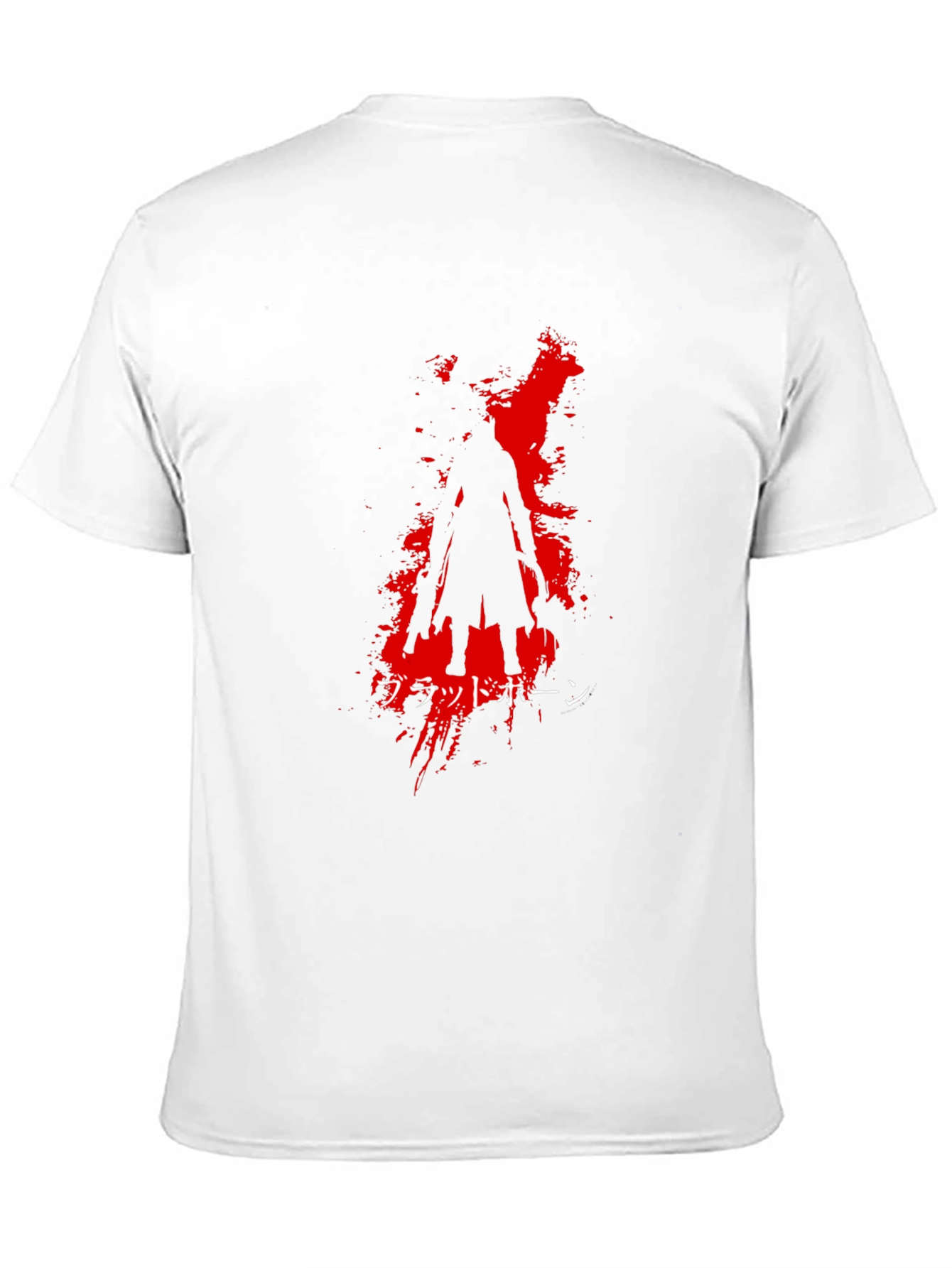 Bloodborne Graphic Tee - Hunter Silhouette Black T-Shirt