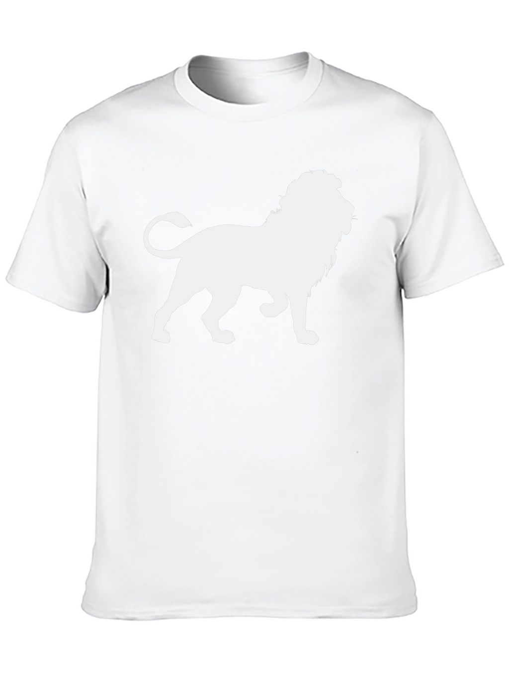 Lion Graphic Black Tee - Unleash Your Inner Roar!