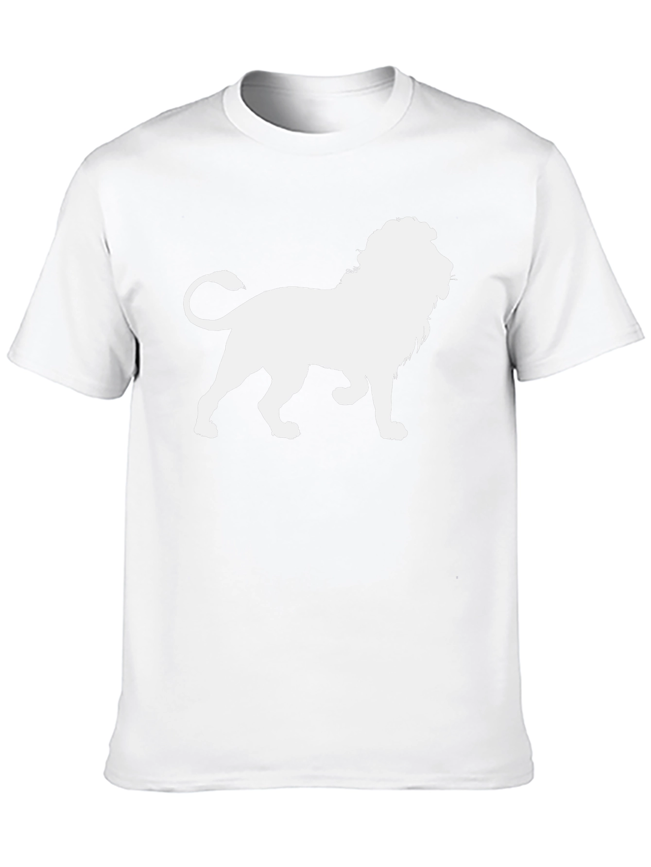 Lion Graphic Black Tee - Unleash Your Inner Roar!