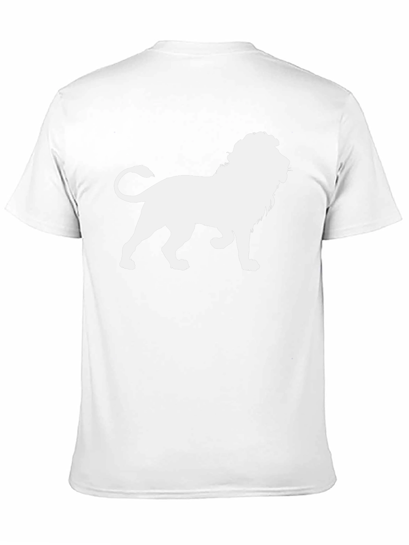 Lion Graphic Black Tee - Unleash Your Inner Roar!