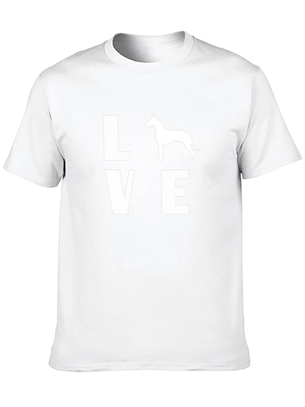 Love Dog T-Shirt - Unisex Black Tee