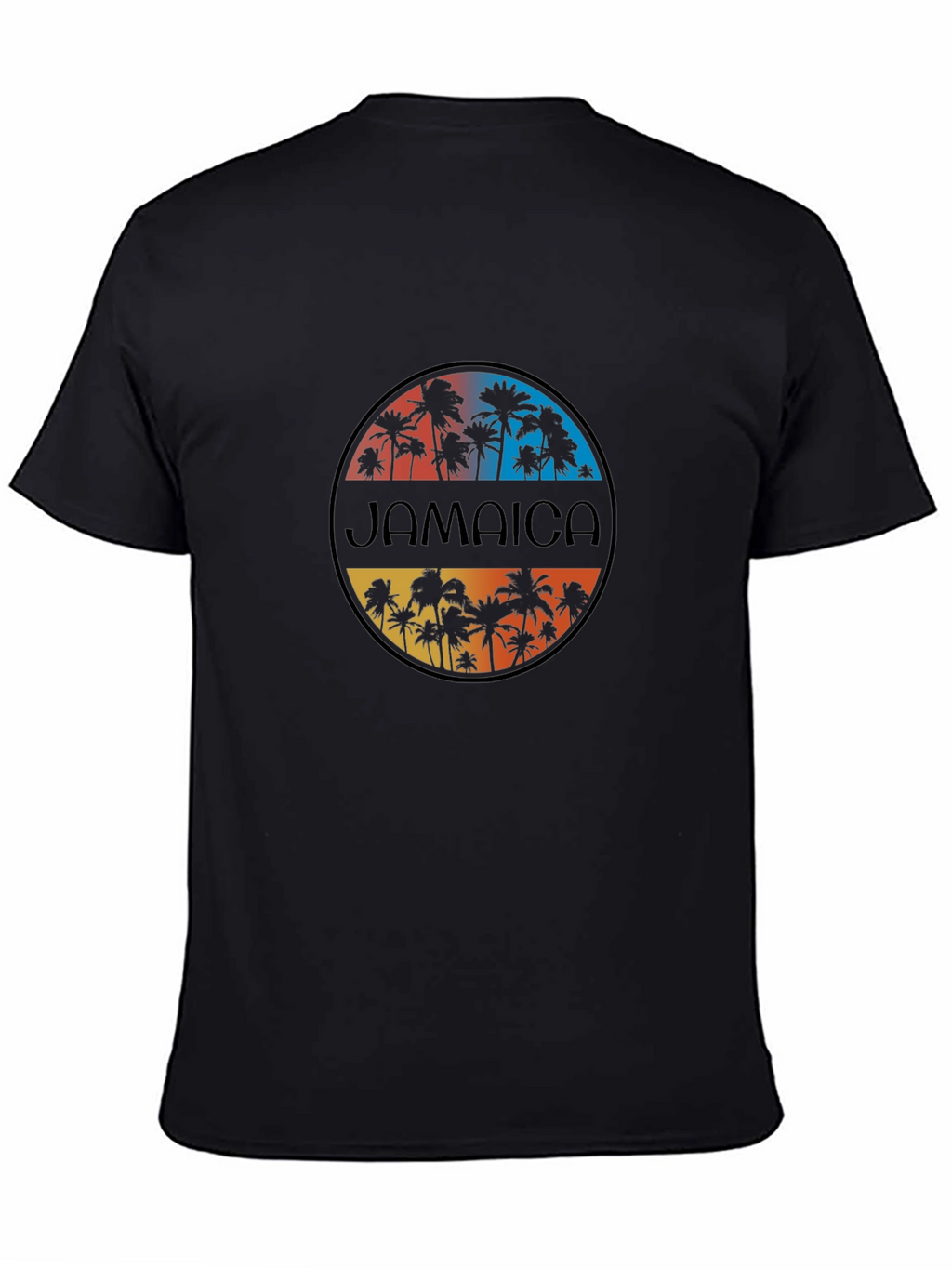 Jamaica Palm Tree T-Shirt - Island Vibes