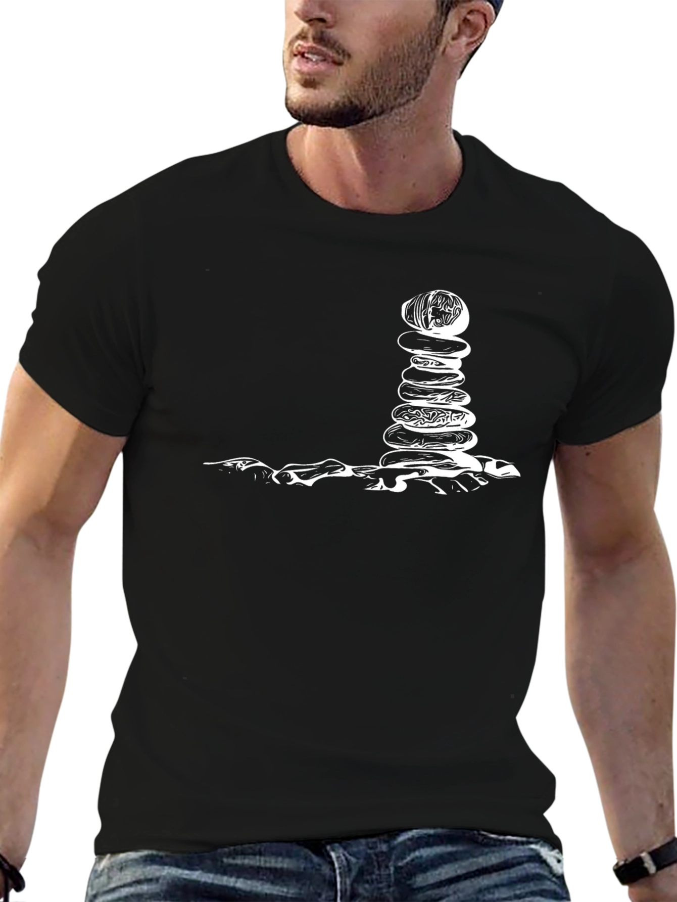 Stacked Stone Zen T-Shirt