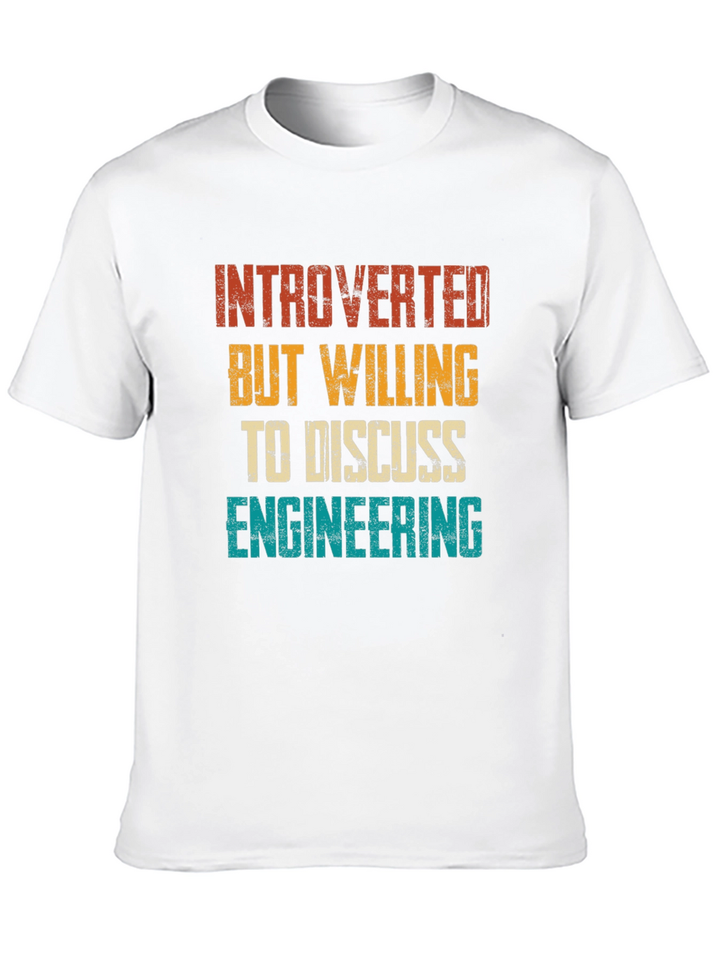 Introverted Engineering Graphic Tee - Black