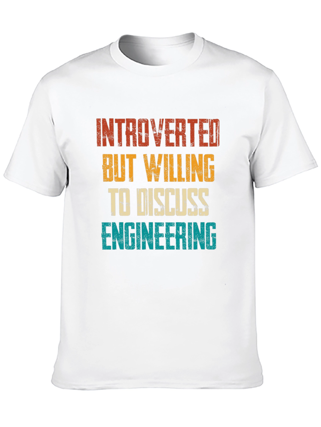 Introverted Engineering Graphic Tee - Black
