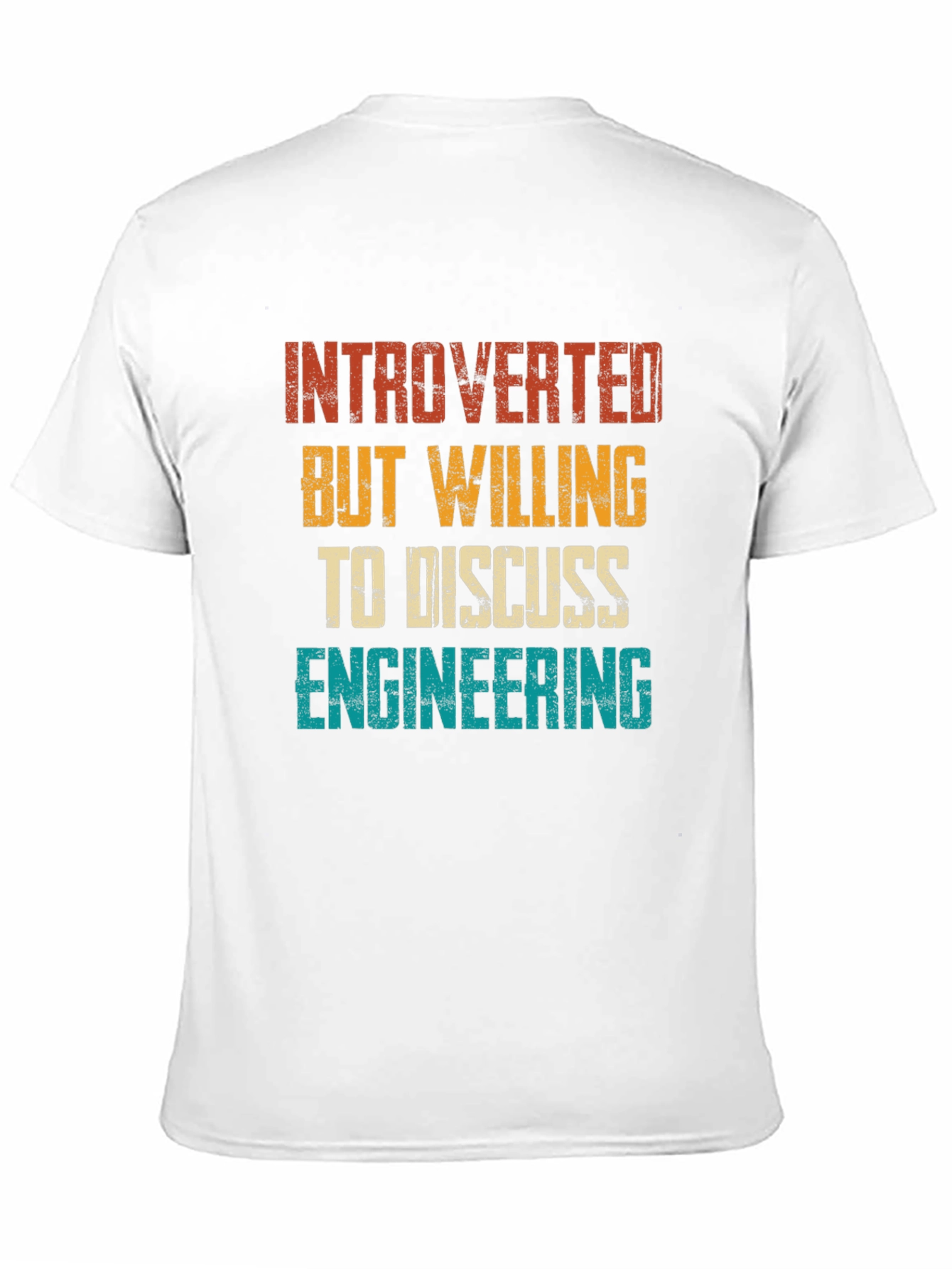 Introverted Engineering Graphic Tee - Black