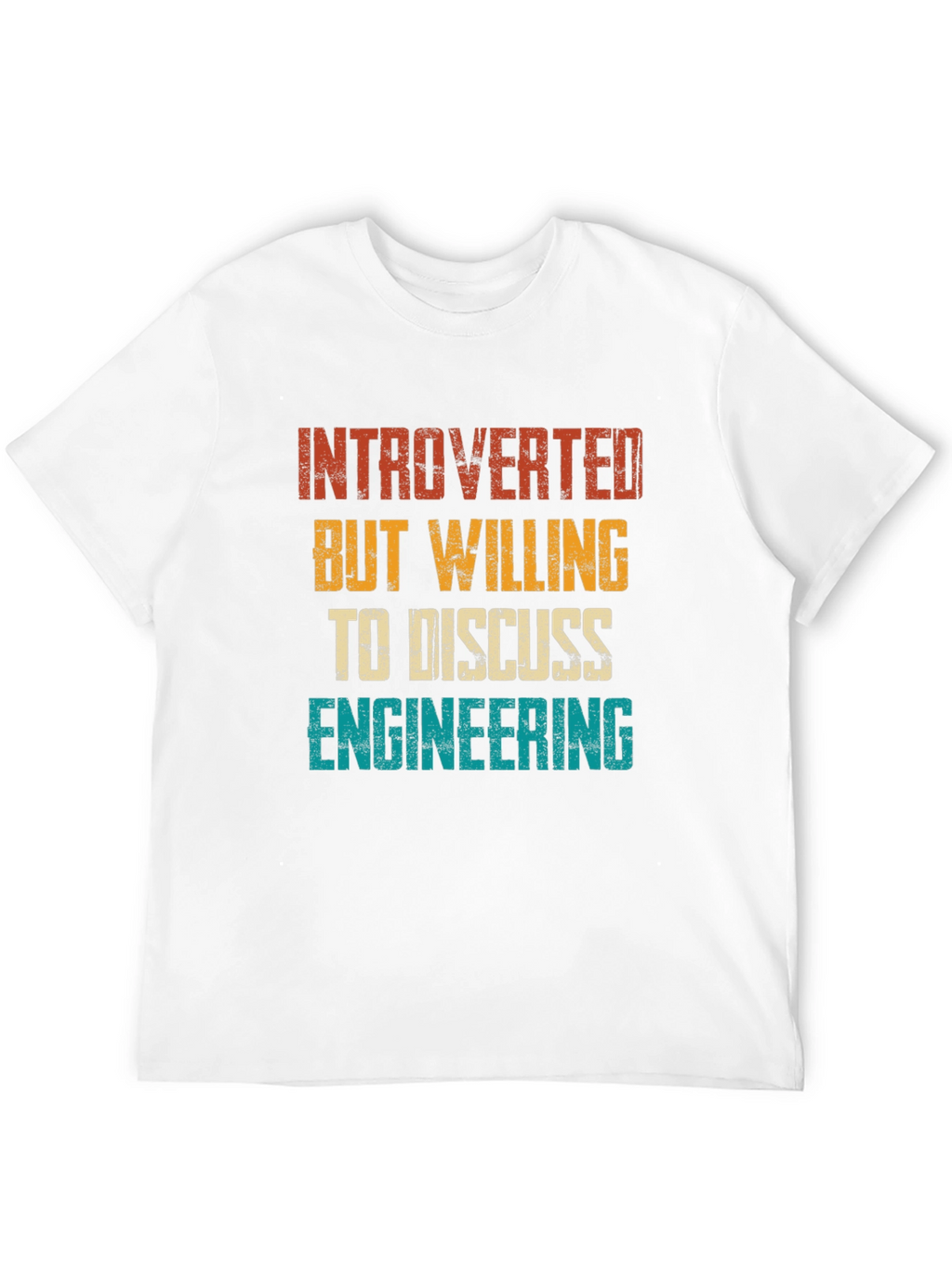 Introverted Engineering Graphic Tee - Black