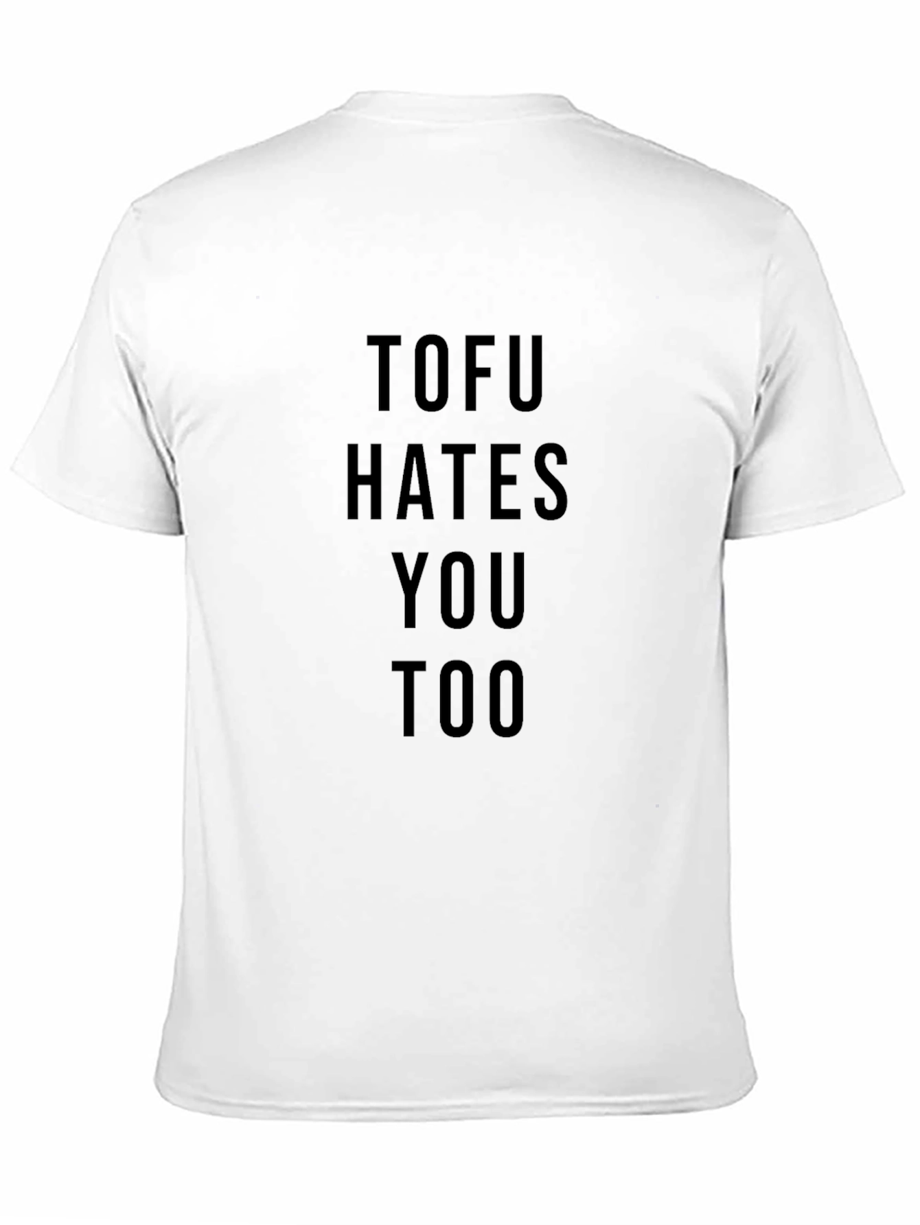 Tofu Hates You Too - Black Graphic Tee