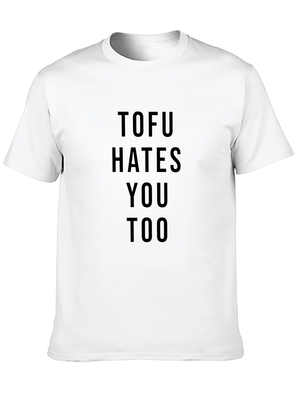 Tofu Hates You Too - Black Graphic Tee