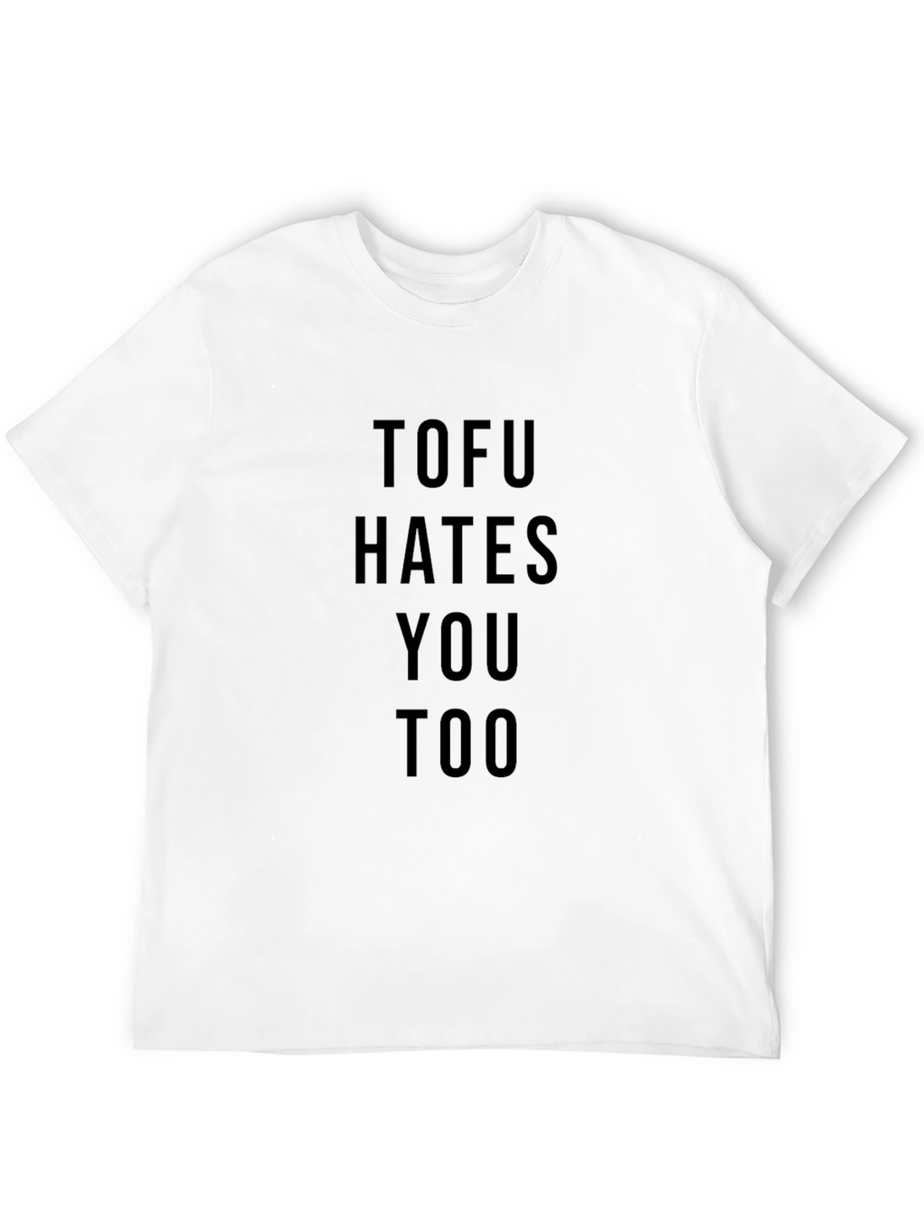 Tofu Hates You Too - Black Graphic Tee