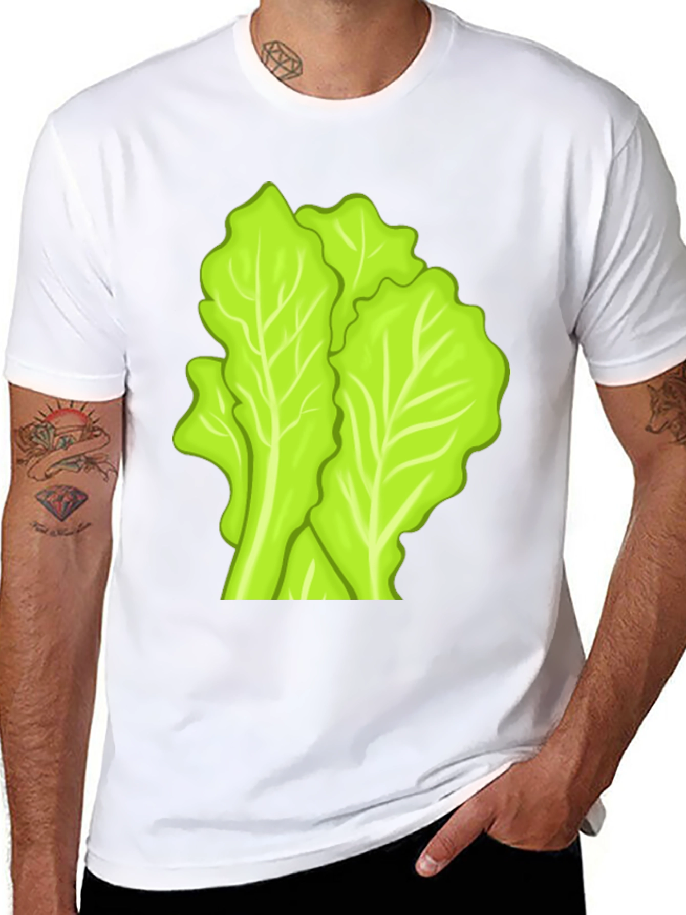 Lettuce Graphic Tee - Fresh & Fun Design