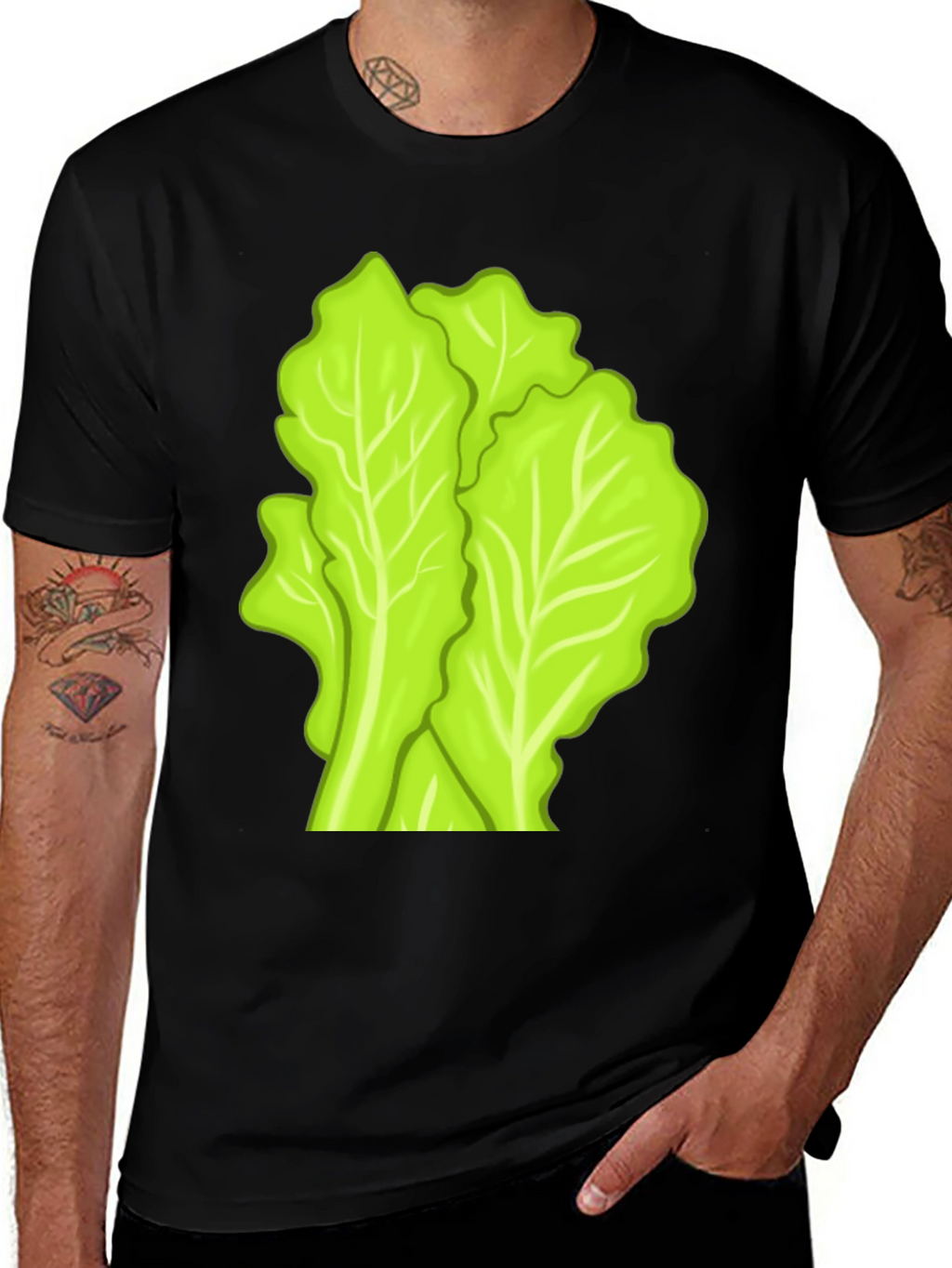Lettuce Graphic Tee - Fresh & Fun Design