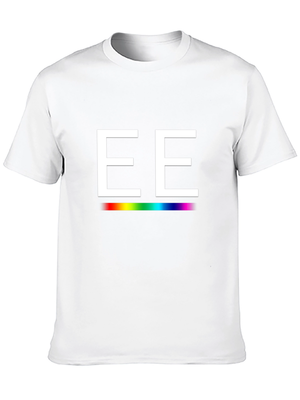 EE Rainbow Line Graphic T-Shirt