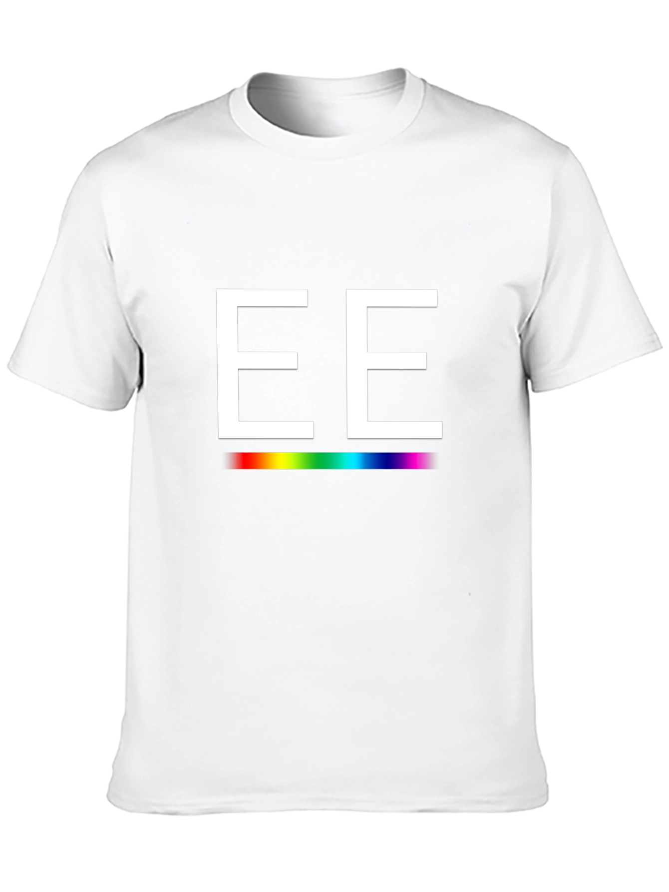 EE Rainbow Line Graphic T-Shirt