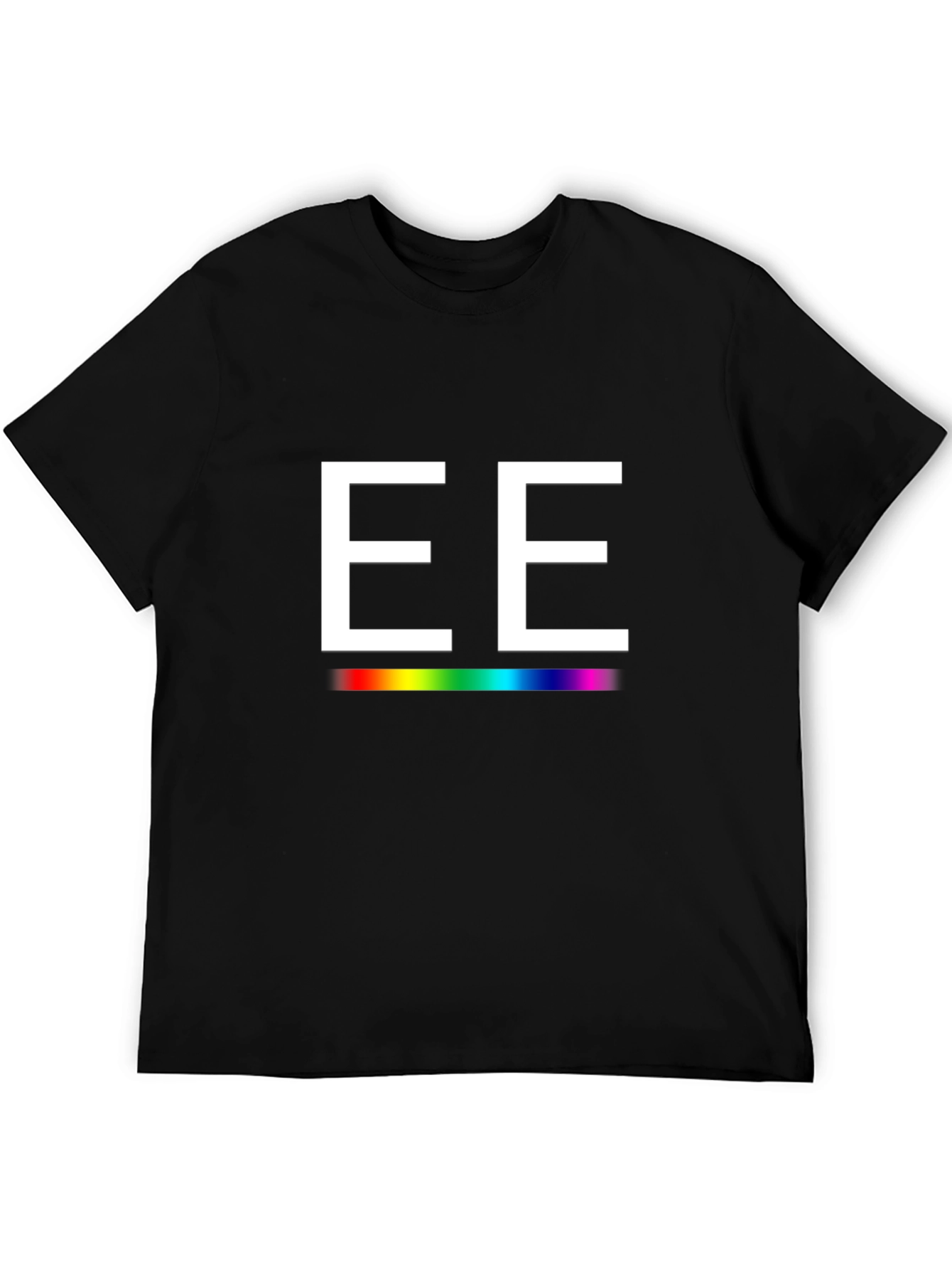 EE Rainbow Line Graphic T-Shirt