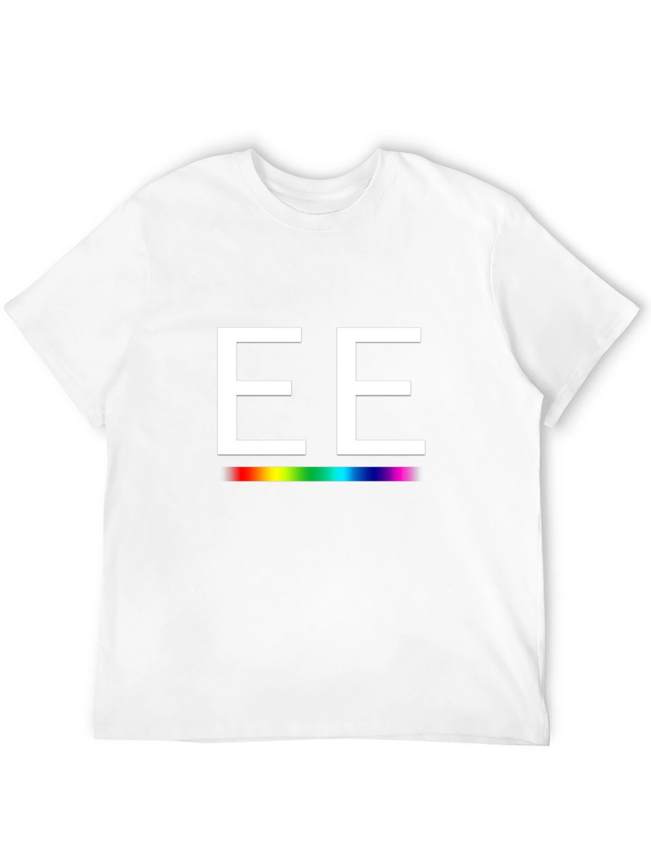 EE Rainbow Line Graphic T-Shirt